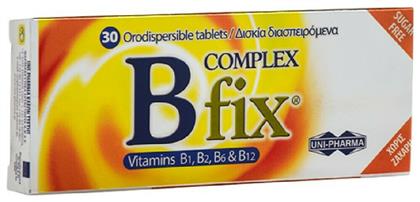 Uni-Pharma B Complex Fix Βιταμίνη 30 ταμπλέτες από το Pharm24