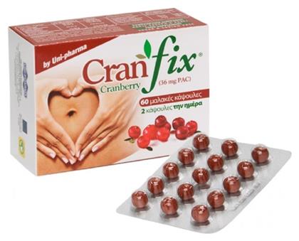 UNI-PHARMA Cranfix 60 x 1 μαλακές κάψουλες