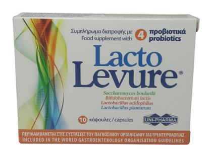 Uni-Pharma Lacto Levure 10 κάψουλες από το Public