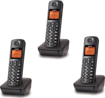 Uniden AT3100 Ασύρματο Τηλέφωνο (Τριπλό Σετ) με Aνοιχτή Aκρόαση