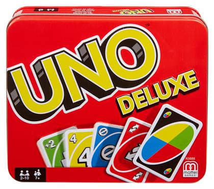 Uno Deluxe Card Game 7+ Ετών Mattel από το Toyscenter