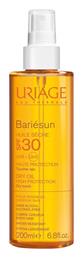 Uriage Bariesun Dry Oil SPF30 Αντηλιακό Λάδι