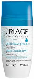 Uriage Gentle Αποσμητικό 24h σε Roll-On Χωρίς Αλουμίνιο 50ml από το Pharm24