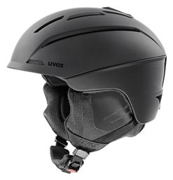 Uvex Κράνος για Σκι & Snowboard σε Μαύρο Χρώμα