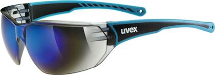 Uvex Sportstyle Ανδρικά Γυαλιά Ηλίου με Μπλε Κοκκάλινο Σκελετό και Μπλε Φακό S5305254416