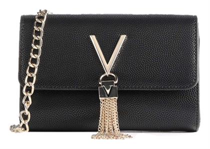 Valentino Bags Γυναικεία Τσάντα Ώμου Nero/gold