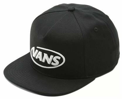 Vans Ανδρικό Jockey με Ίσιο Γείσο Μαύρο από το Modivo