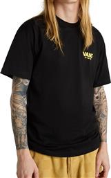 Vans Ανδρικό T-shirt Κοντομάνικο Μαύρο από το New Cult