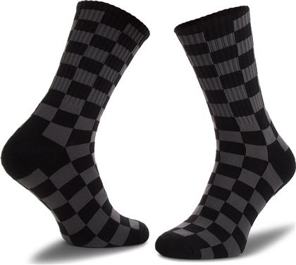 Vans Checkerboard Crew Ανδρικές Κάλτσες με Σχέδια Μαύρες από το Epapoutsia