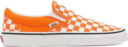 Vans Checkerboard Γυναικεία Slip-On Orange Tiger
