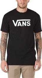 Vans Classic Ανδρικό T-shirt Μαύρο με Λογότυπο από το Asos