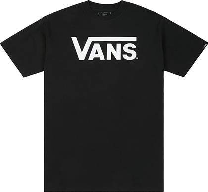 Vans Classic Ανδρικό T-shirt Μαύρο με Λογότυπο από το Notos