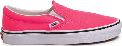 neon knockout pink vans