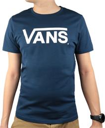 Vans Flying Ανδρικό T-shirt Πετρόλ με Λογότυπο