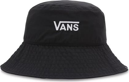 Vans Υφασμάτινo Ανδρικό Καπέλο Στυλ Bucket Μαύρο από το Zakcret Sports