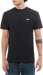Vans Ανδρικό T-shirt Μαύρο Μονόχρωμο από το Cosmos Sport