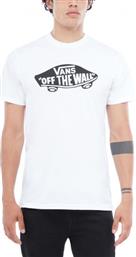 Vans OTW Ανδρικό T-shirt Λευκό με Λογότυπο από το Cosmossport