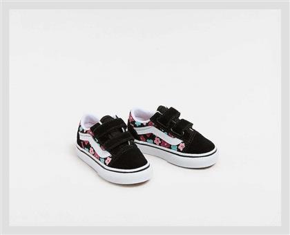 Vans Παιδικά Sneakers με Σκρατς Μαύρα από το Dpam