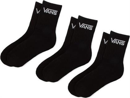 Vans Παιδικές Κάλτσες Μακριές Μαύρες 3 Ζευγάρια από το Modivo