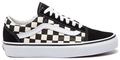 Vans Primary Check Old Skool Sneakers Μαύρα