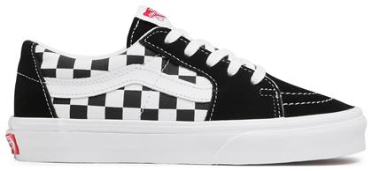 Vans Sk8-Low Unisex Sneakers Μαύρα από το Spartoo