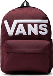 Vans V Bag Port Royale Σχολική Τσάντα Πλάτης Γυμνασίου - Λυκείου σε Μπορντό χρώμα από το Zakcret Sports
