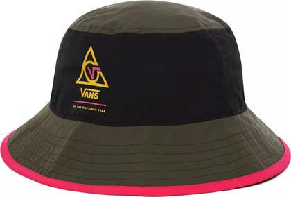 Vans Υφασμάτινo Ανδρικό Καπέλο Στυλ Bucket Μαύρο VA4S91BLK από το Outletcenter