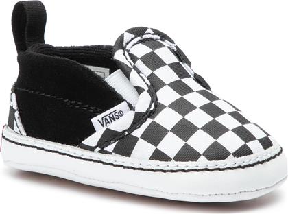 Vans Βρεφικά Sneakers Αγκαλιάς Μαύρα Slip-On από το Modivo