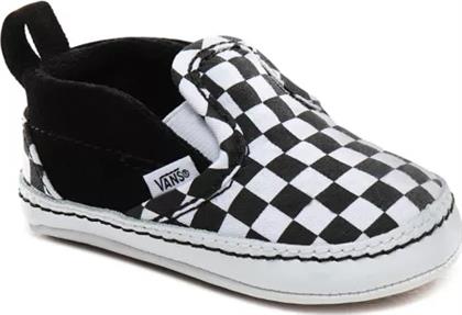 Vans Βρεφικά Sneakers Αγκαλιάς Μαύρα Slip-On από το Dpam