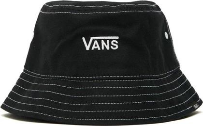 Vans Wm Hankley Υφασμάτινo Ανδρικό Καπέλο Στυλ Bucket Μαύρο από το Zakcret Sports