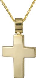 Βαπτιστικοί Σταυροί με Αλυσίδα Χρυσός αντρικός σταυρός Κ14 με αλυσίδα 024269C 024269C Ανδρικό Χρυσός 14 Καράτια