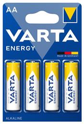 Varta Energy Αλκαλικές Μπαταρίες AA 1.5V 4τμχ από το Esmarket