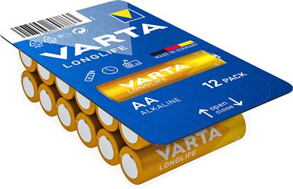 Varta LongLife Αλκαλικές Μπαταρίες AA 1.5V 12τμχ