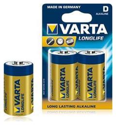 Varta LongLife Αλκαλικές Μπαταρίες D 1.5V 2τμχ από το Esmarket