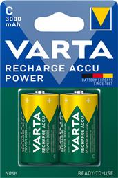 Varta Rechargeable Accu C 3000mAh 1.2V 2τμχ