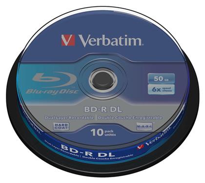 Verbatim BD-R Dual Layer 50GB 10τμχ από το e-shop