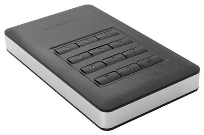 Verbatim Store 'n' Go Secure with Keypad Access USB 3.1 / USB-C HDD 1TB 2.5''