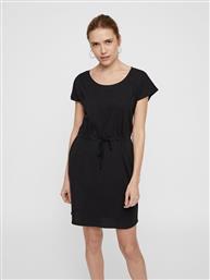 Vero Moda Καλοκαιρινό Mini T-shirt Φόρεμα Total Black από το Plus4u