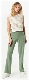 Vero Moda Γυναικείο Υφασμάτινο Παντελόνι σε Loose Εφαρμογή Πράσινο