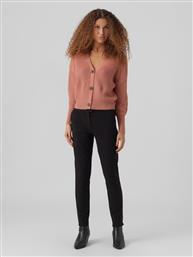 Vero Moda Γυναικείο Υφασμάτινο Παντελόνι σε Slim Εφαρμογή Μαύρο από το The Fashion Project