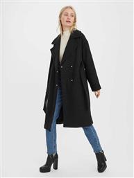 Vero Moda Γυναικείο Μαύρο Παλτό από το Plus4u
