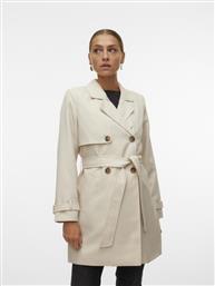 Vero Moda Γυναικείο Oatmeal Παλτό από το Plus4u