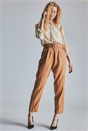 Vero Moda Γυναικείο Ψηλόμεσο Βαμβακερό Παντελόνι σε Carrot Εφαρμογή Ταμπά