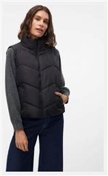 Vero Moda Αμάνικο Μπουφάν Puffer Μαύρο