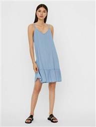 Vero Moda Mini All Day Φόρεμα με Τιράντα Light Blue Denim από το Plus4u