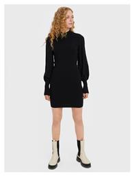 Vero Moda Mini All Day Φόρεμα Πλεκτό Μαύρο από το Spartoo