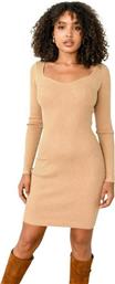 Vero Moda Mini All Day Φόρεμα Ριπ Μπεζ από το Plus4u