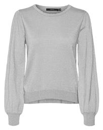 Vero Moda Πουλόβερ Light Grey Melange, Ασημί 10317984