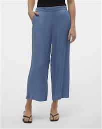 Vero Moda Ψηλόμεσο Γυναικείο Jean Παντελόνι σε Wide Γραμμή Medium Blue Denim από το Plus4u