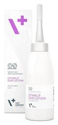 VetExpert Otihelp Ear Lotion Σταγόνες για Καθαρισμό Αυτιών Σκύλου με Χλωρεξιδίνη 75ml